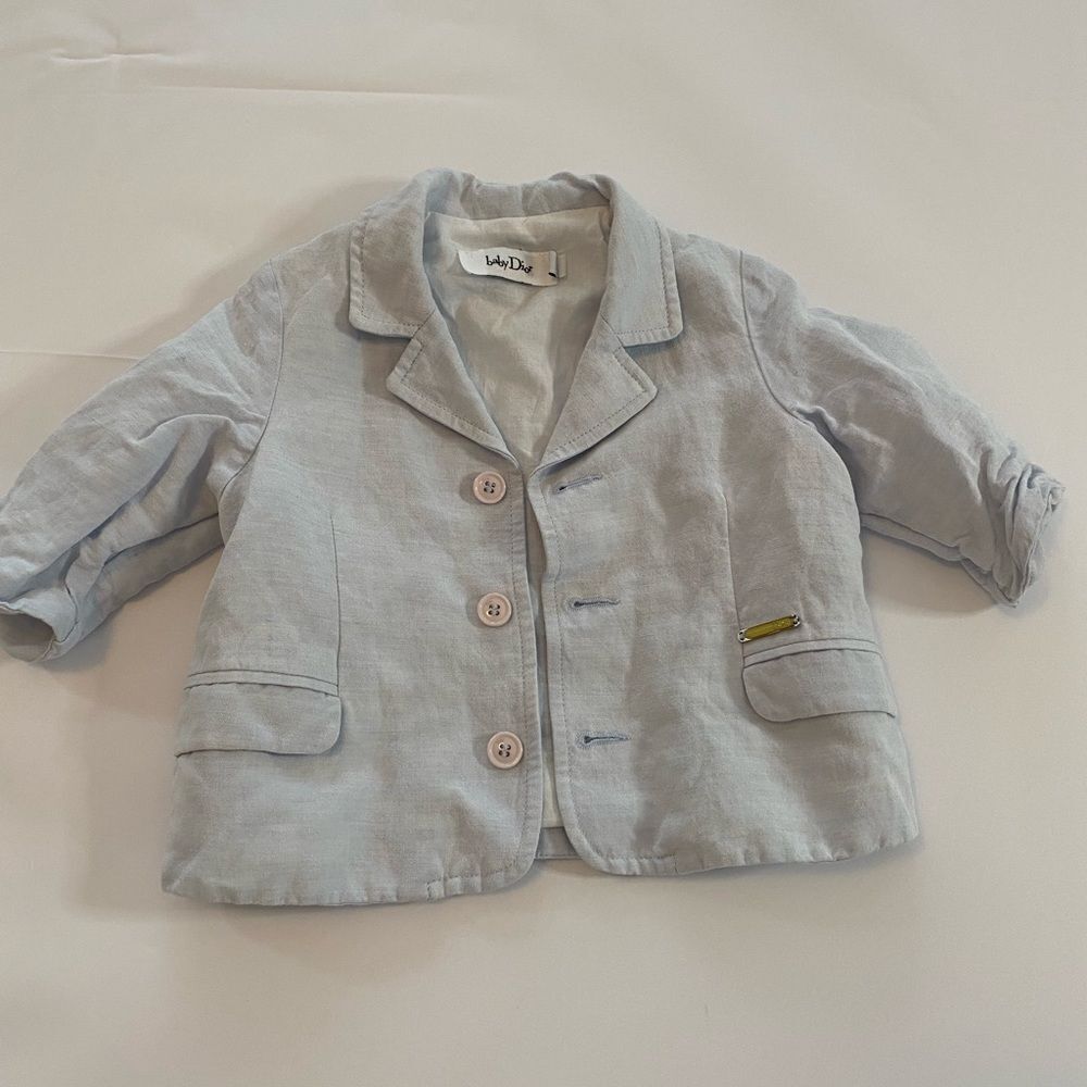 💛 Baby Dior Baby Blue Blazer Jacket